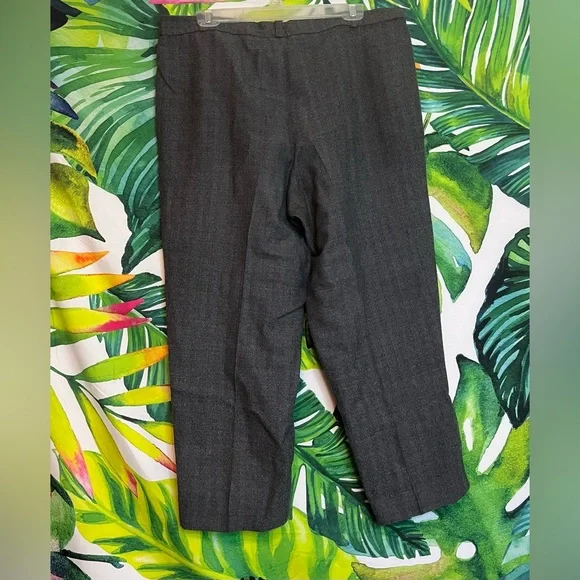 Vintage Avoca Ireland XL High Rise Classic Fall Crop Preppy 100% Wool Pants - Picture 3 of 10
